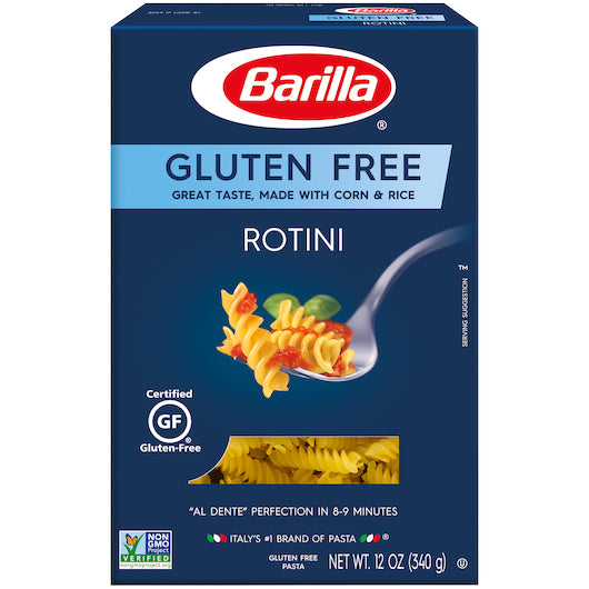 Rotini Gluten Free Ba 12oz 8 Pack USA