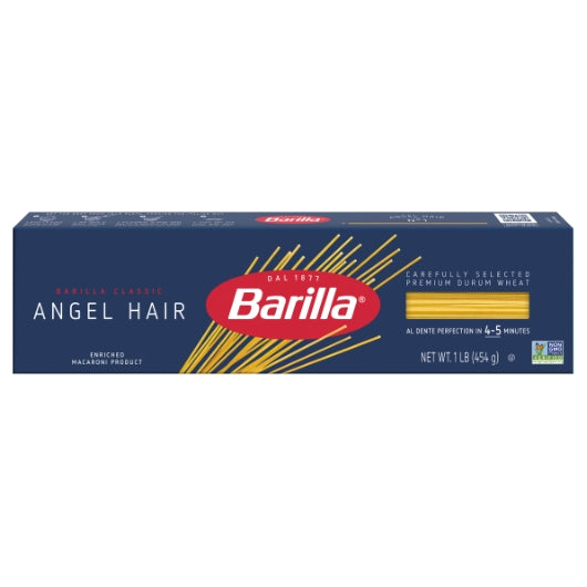 Angel Hair Barilla 16oz 20 Pack USA