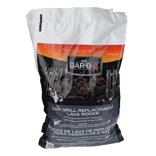 MR. BAR-B-Q NATURAL LAVA ROCK BAGGED, 1 - 7 LB