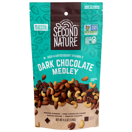 SECOND NATURE DARK CHOCOLATE MEDLEY, 12 - 4.5OZ