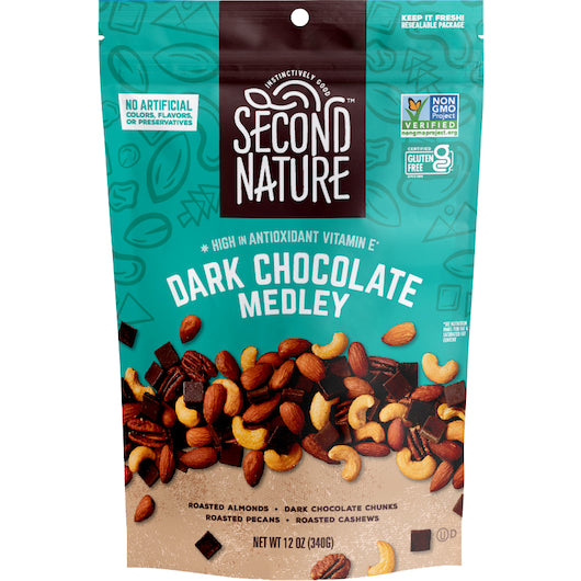 SECOND NATURE DARK CHOCOLATE MEDLEY, 6 - 12 OZ