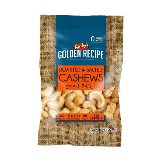 GOLDEN RECIPE CASHEWS, 8 - 2.75 OZ