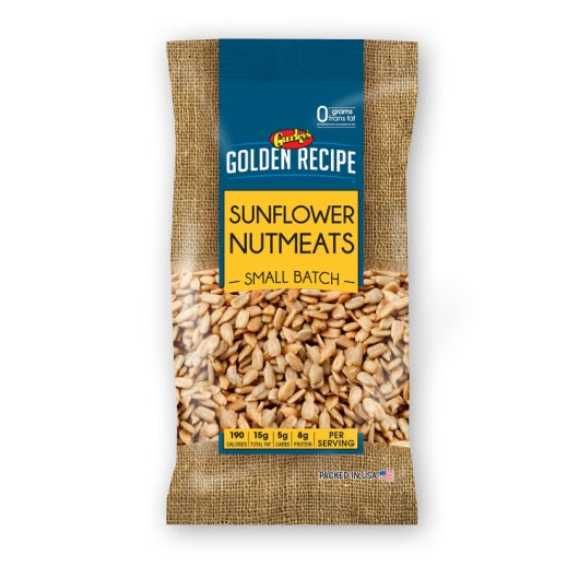 GOLDEN RECIPE SUNFLOWER NUTMEATS, 8 - 6 OZ