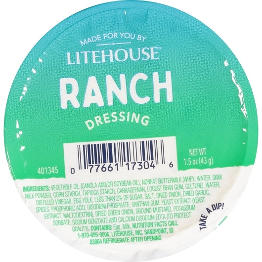 MADE FOR YOU SHELF STABLE RANCH, 48 - 1.5 FO
