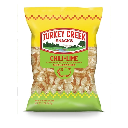 TURKEY CREEK CHILI LIME PORK SKIN, 12 - 2 OZ