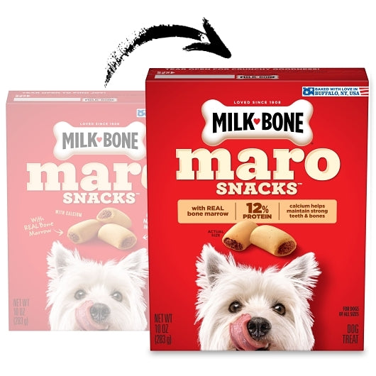 MILK BONE 10 OUNCE TREATS MARO-SNACKS