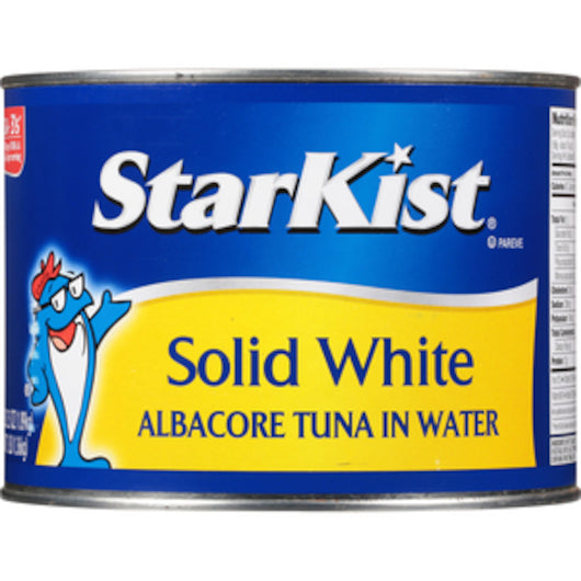 STARKIST SOLID WHITE ALBACORE TUNA IN WATER, 6 - 66.5 OZ