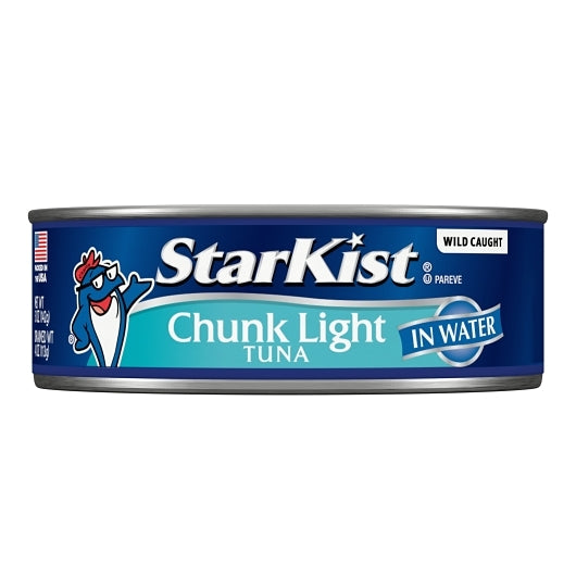 STARKIST CHUNK LIGHT TUNA IN WATER CAN, 48 - 5 OZ
