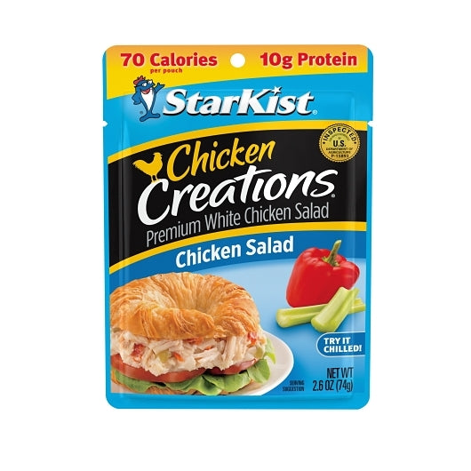 STARKIST CHICKEN SALAD CHICKEN CREATIONS POUCH, 12 - 2.6 OZ