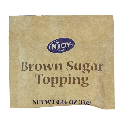 N'JOY BROWN SUGAR OATMEAL TOPPING, 125 - 13 GR