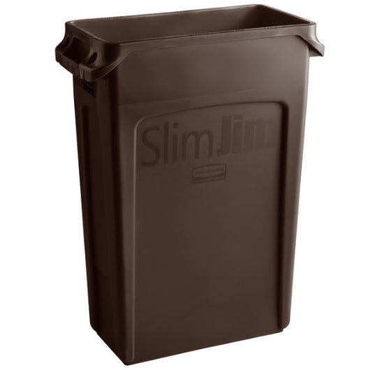 RUBBERMAID COMMERCIAL PRODUCTS VENTED SLIM JIM, 1 - 1 CNT