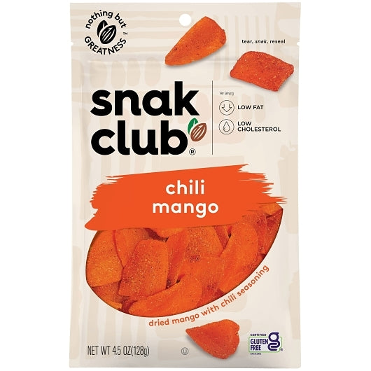 SNAK CLUB DRIED CHILI MANGO, 6 - 4.