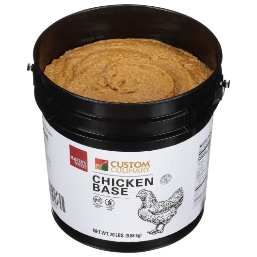 Custom Culinary Master's Touch Chicken Base Gluten Free No MSG Added 20 LB Pail