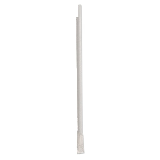 10.25? Tall Giant Translucent PP Straw, Wrap ed