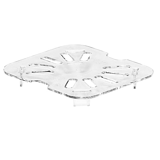 CAMBRO DRAIN SHELF ONE SIXTH SIZE CLEAR, 1 - 1 EA