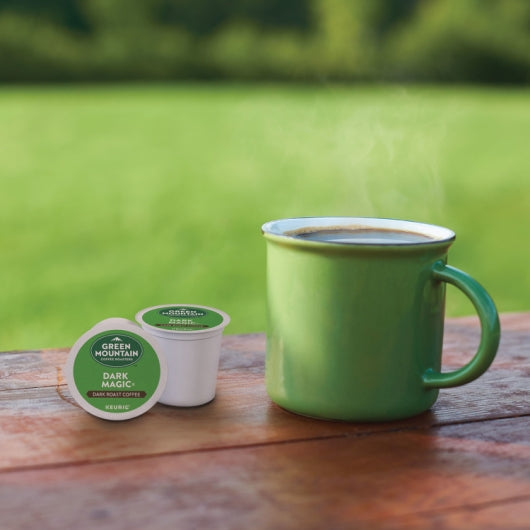 GREEN MOUNTAIN COFFEE K-CUP POD DARK MAGIC, 4- 24 CNT