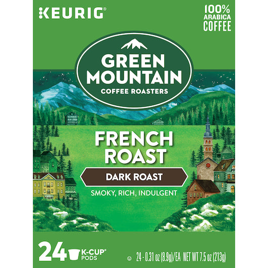 GREEN MOUNTAIN COFFEE COFFEE K-CUP POD FRENCHROAST, 4 - 24 CNT