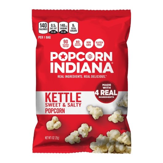 POPCORN INDIANA SWEET AND SALTY KETTLE CORN, 48 - 1 OZ