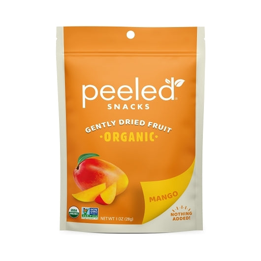 PEELED SNACKS ORGANIC DRIED MANGO, 24 - 1 OZ