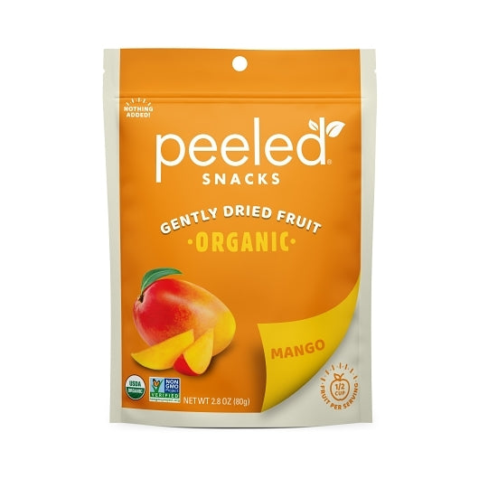 PEELED SNACKS ORGANIC DRIED MANGO, 12 - 2.8 OZ