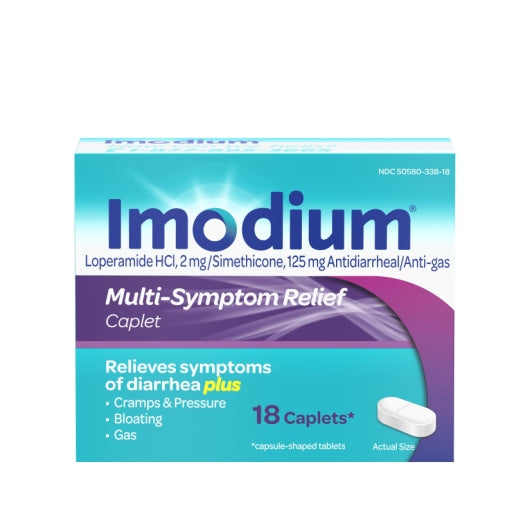 IMODIUM MULTI-SYMPTOM RELIEF, 6 - 6 - 18 CNT