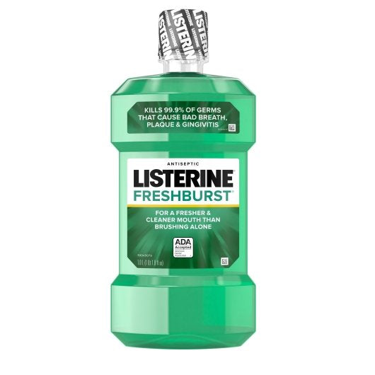 LISTERINE ANTISEPTIC FRESHBURST MOUTHWASH, 6 - 1 LT