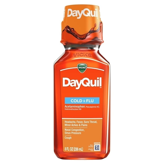 VICKS LIQUID DAYQUIL, 12 - 8 FO