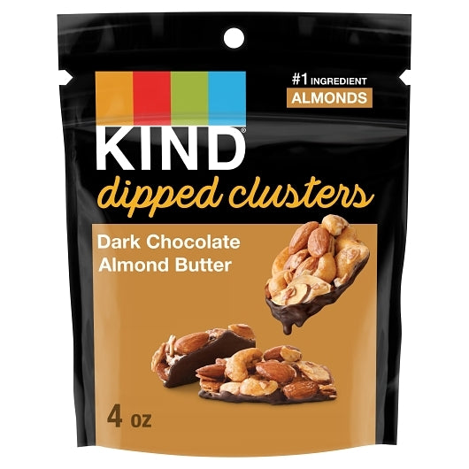 KIND SNACKS DIPPED CLUSTERS DARK CH