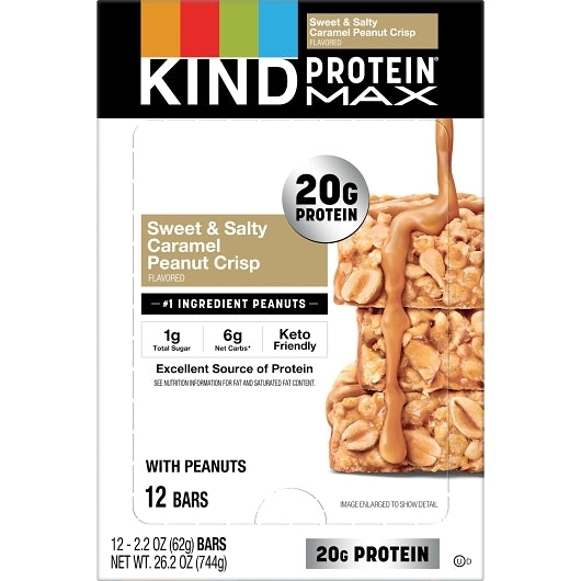 KIND SNACKS HIGH PROTEIN BAR CRISPY