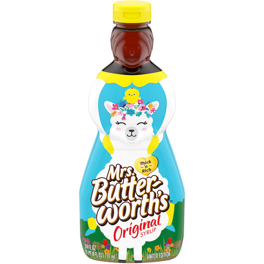 Mrs. Butterworth's Original Thick and Rich Pancake Syrup, 24 oz. (Pack of 12)