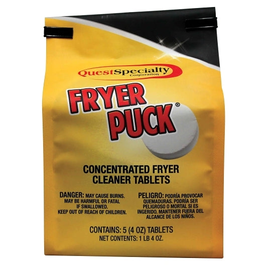 Fryer Puck Deep Fryer Cleaner 30/4 oz. tablets per case, 6 bags of 5 tablets each