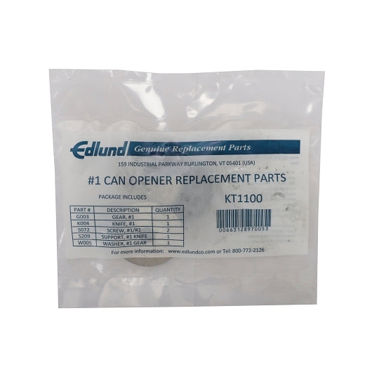 EDLUND REPLACEMENT PARTS KIT, 1 - 1 EA