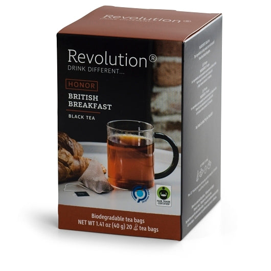 REVOLUTION TEA BRITISH BREAKFAST, 6 - 20 CNT