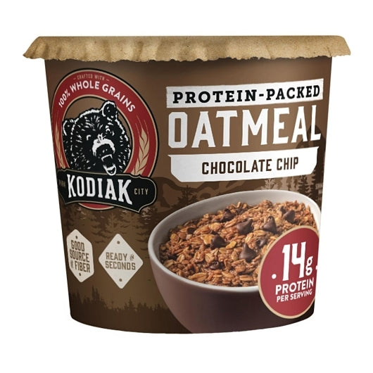 KODIAK CAKES CHOCOLATE CHIP IN A OATMEAL CUP,12 - 1.584 OZ