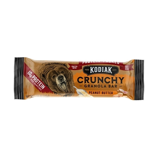 KODIAK CAKES CRUNCHY GRANOLA BAR PEANUT BUTTER, 4 - 12 - 1.59 OZ