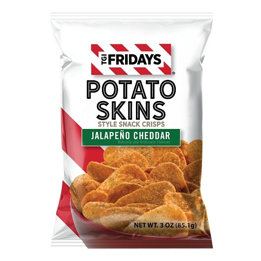 TGIF 3.0 oz Jalapeno Cheddar Potato Skins Case