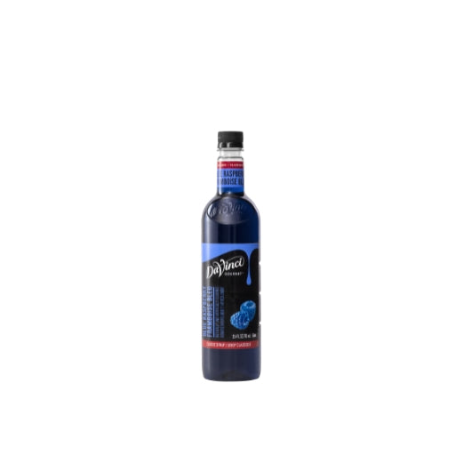 DAVINCI GOURMET SYRUP BLUE RASPBERRY SYRUP, 4- 750 ML