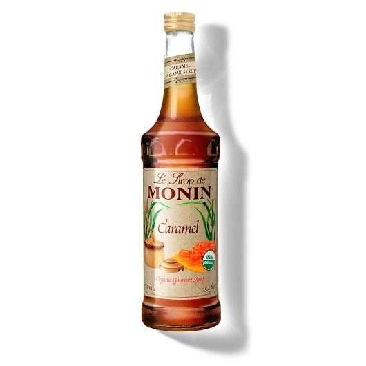 Monin Organic Caramel 6pk-750mL