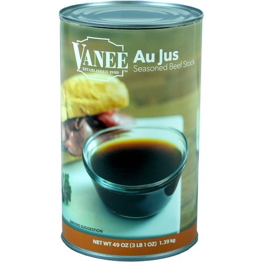 Seasoned Beef Stock For Au Jus