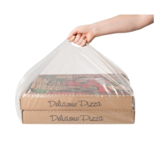 Pak-sher 18 Inch X 7 Inch X 24 Inch Clear Plastic Catering Bag, 1 - 50  EA