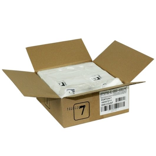 PAK-SHER FOX PORTION BAGS #7, 1 - 2000 EA