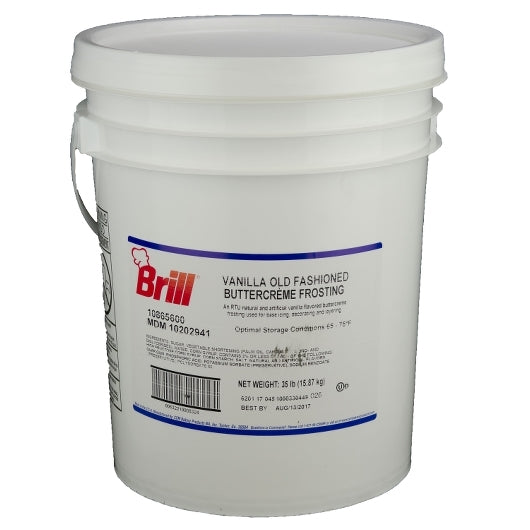 BRILL ICING OLD FASHIONED BUTTERCREME, 1 - 35LB