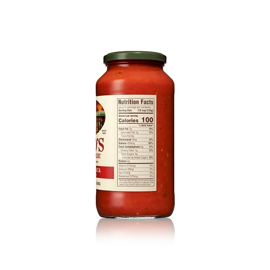 RAO'S SPECIALTY FOODS ARRABBIATA SAUCE 24 OUNCE, 12 - 24 OZ
