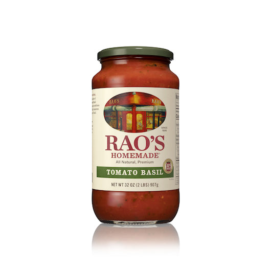 RAO'S HOMEMADE TOMATO BASIL SAUCE 32 OUNCE, 6- 32 OZ