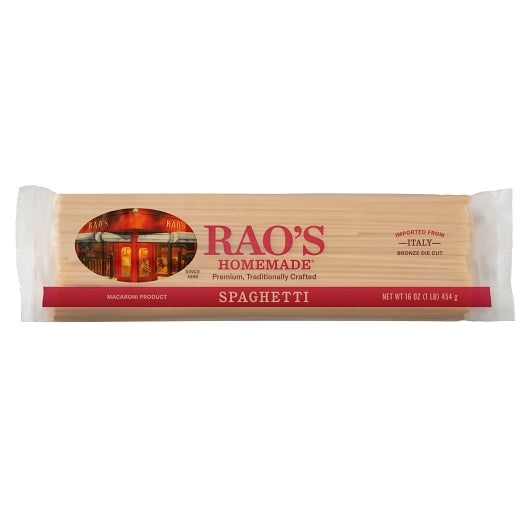 RAO'S SPECIALTY FOODS SPAGHETTI PASTA, 15 - 16 OZ
