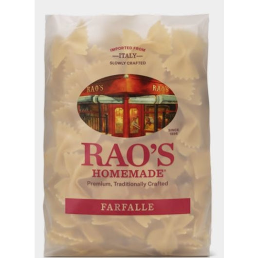 RAO'S HOMEMADE FARFALLE PASTA, 6 - 16 OZ