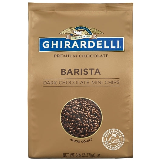 GHIRARDELLI BARISTA DARK CHOCOLATE MINI CHIP,2 - 5 LB