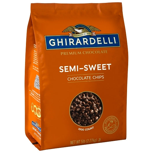 GHIRARDELLI SSW CHOCOLATECHIPS, 2 - 80 OZ