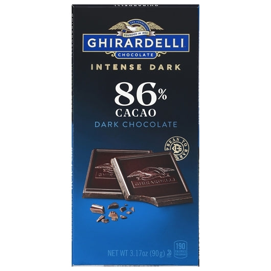 GHIRARDELLI BAR MIDNIGHT REVERIE INTENSE, 12 - 0.198 LB