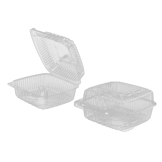 6? Square Deep Plastic Container